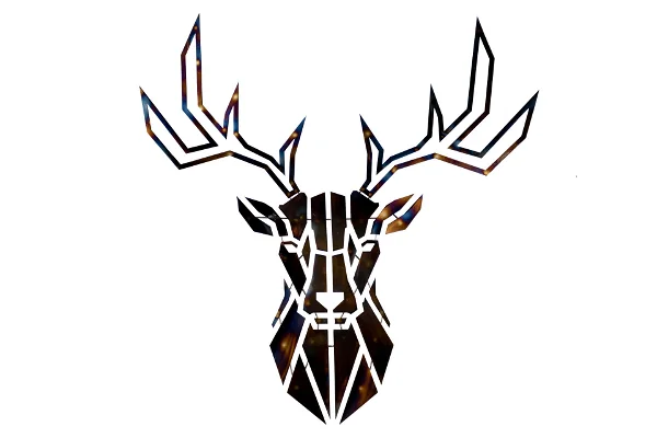 Metal wall art Honorable Deer