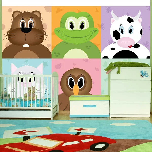 Wallpaper Happy Animals