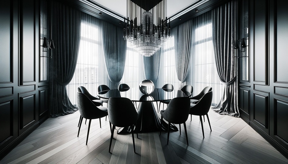 creepy-black-dining-room-design