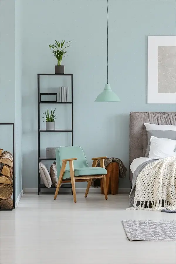 Slaapkamer behang 'Frisheid in de lucht