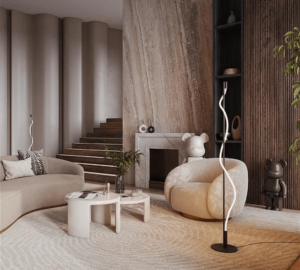 Design vloerlamp Tau