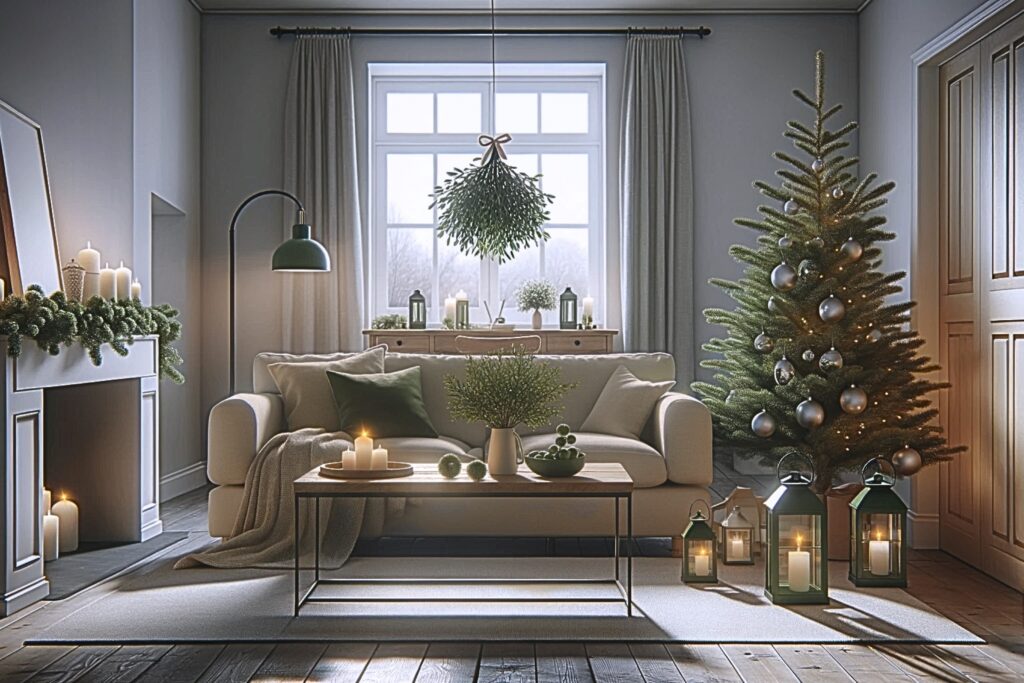 Ideas and motifs for a green Christmas