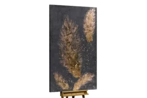 XXL olieverfschilderij 'Krachtige veren