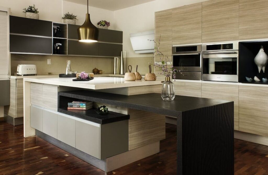 kleur harmonie en contrast in de keuken