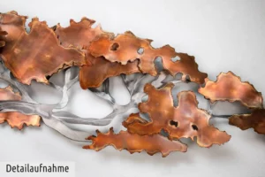 Metalen wanddecoratie 'Rejuvenated'
