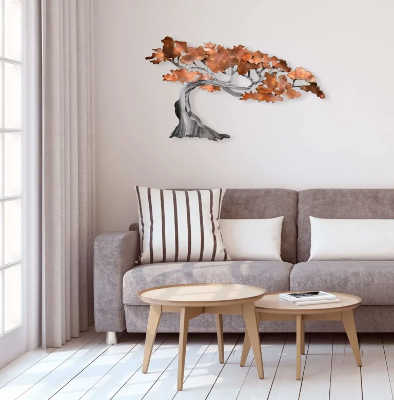 Metalen wanddecoratie 'Rejuvenated'