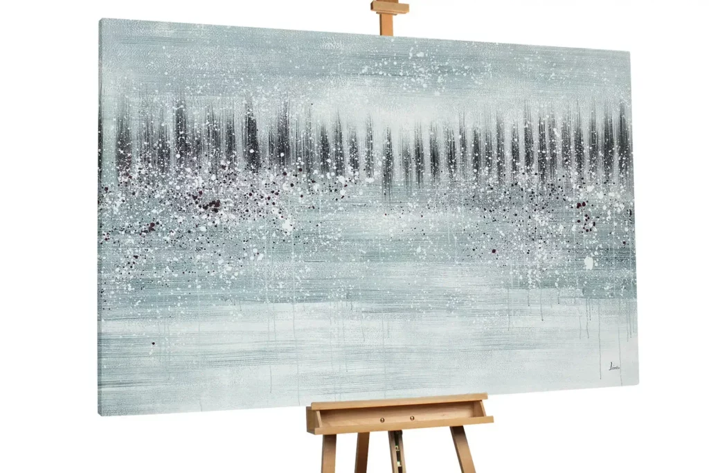 olieverfschilderijen stiller winterdag