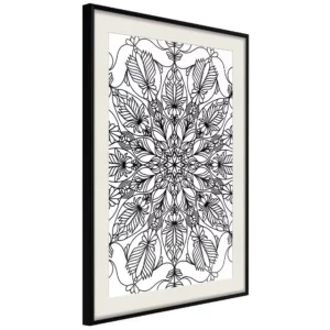 poster kleur je eigen mandala i