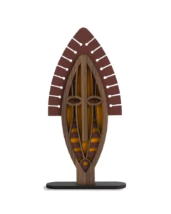 houtsculptuur modern afrikaans figurine