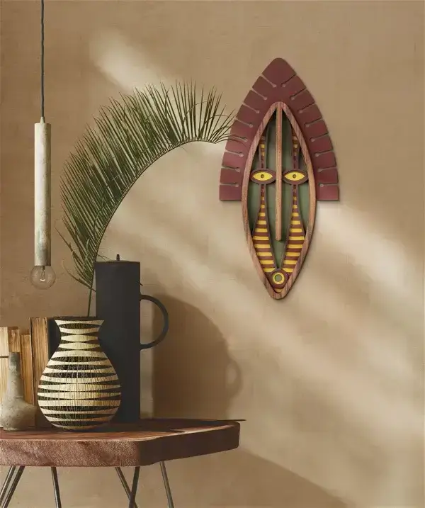 Wandmasker 'Modern African Mask #41'