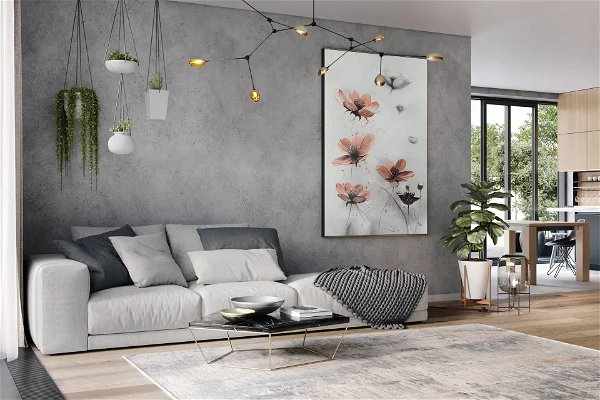 XXL Oil paintings 'Awakening of the Flowers'