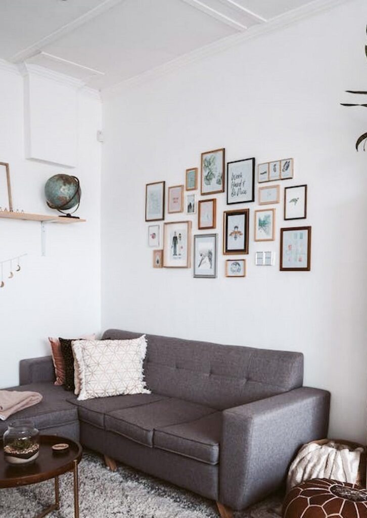 gepersonaliseerde kunst wand galerie