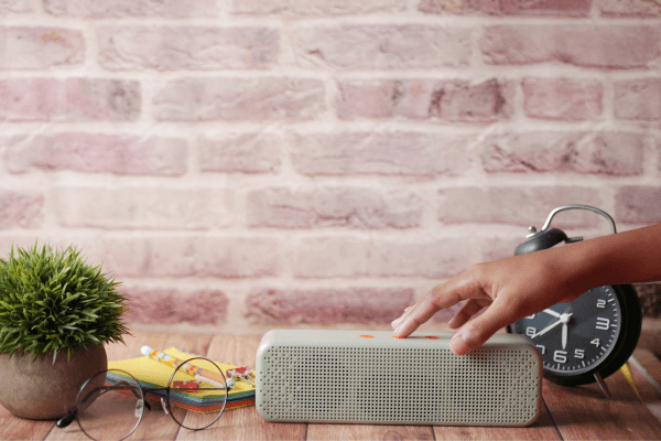 a bluetooth speaker