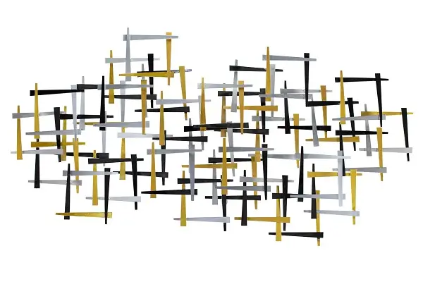 Metalen wanddecoratie 'Fantastic Journey'