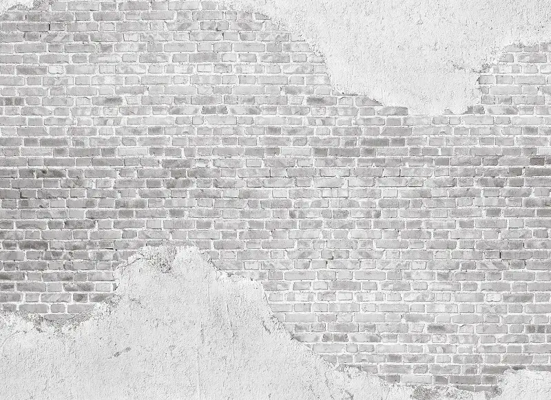 A wallpaper with a design of a old brick wall