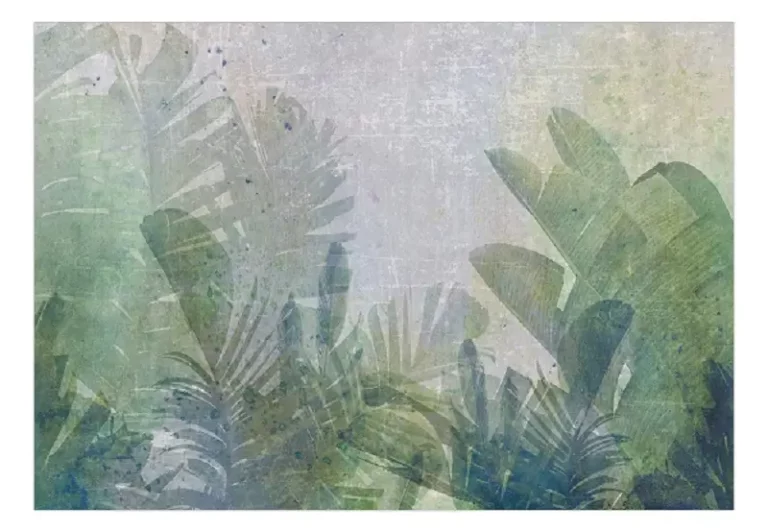nature inspired wallpaper in green color