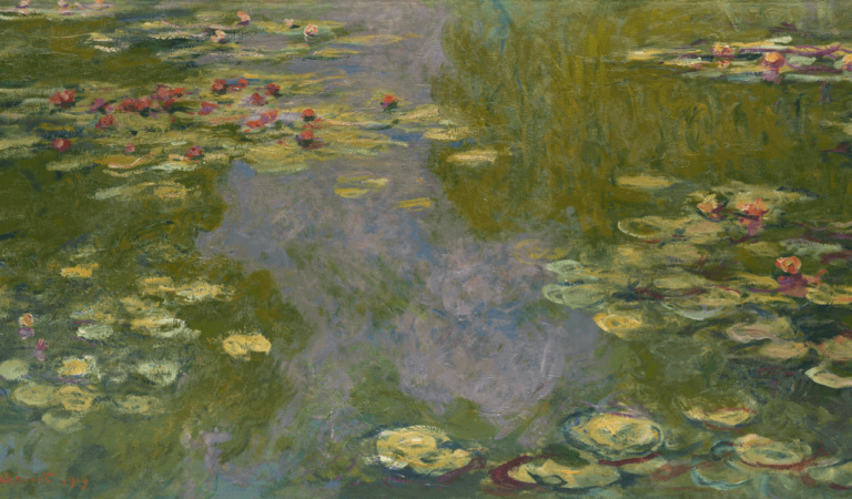 CANNCA Damessjaal van zijde met kunstmotief