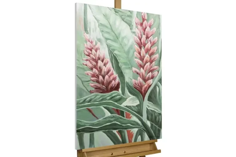 Modern & eigentijds handgeschilderd schilderij 'Jungle Blossom' 60x90cm