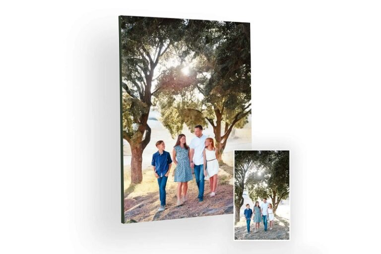 Laat een familieportret schilderen van een foto