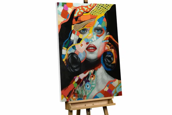 Handpainted Painting 'Dressed to Excess'