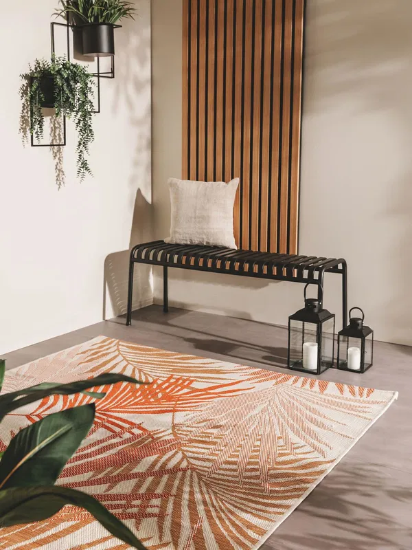 Design rug 'Cleo Orange'