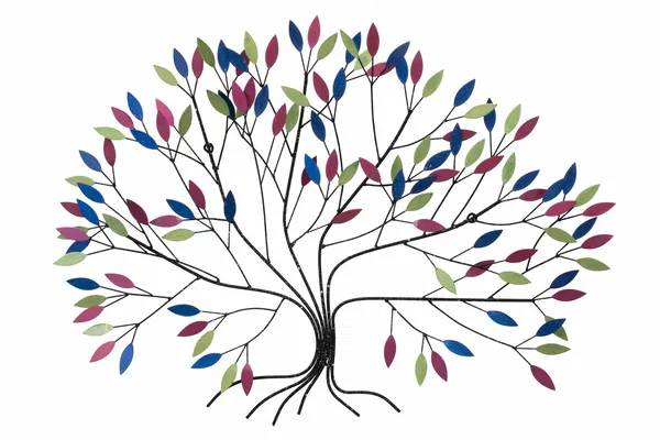 Metal wall art 'Wild Growth'