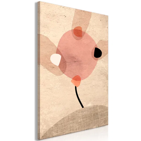 Art print on canvas 'Windmill on the Hill Vertical'