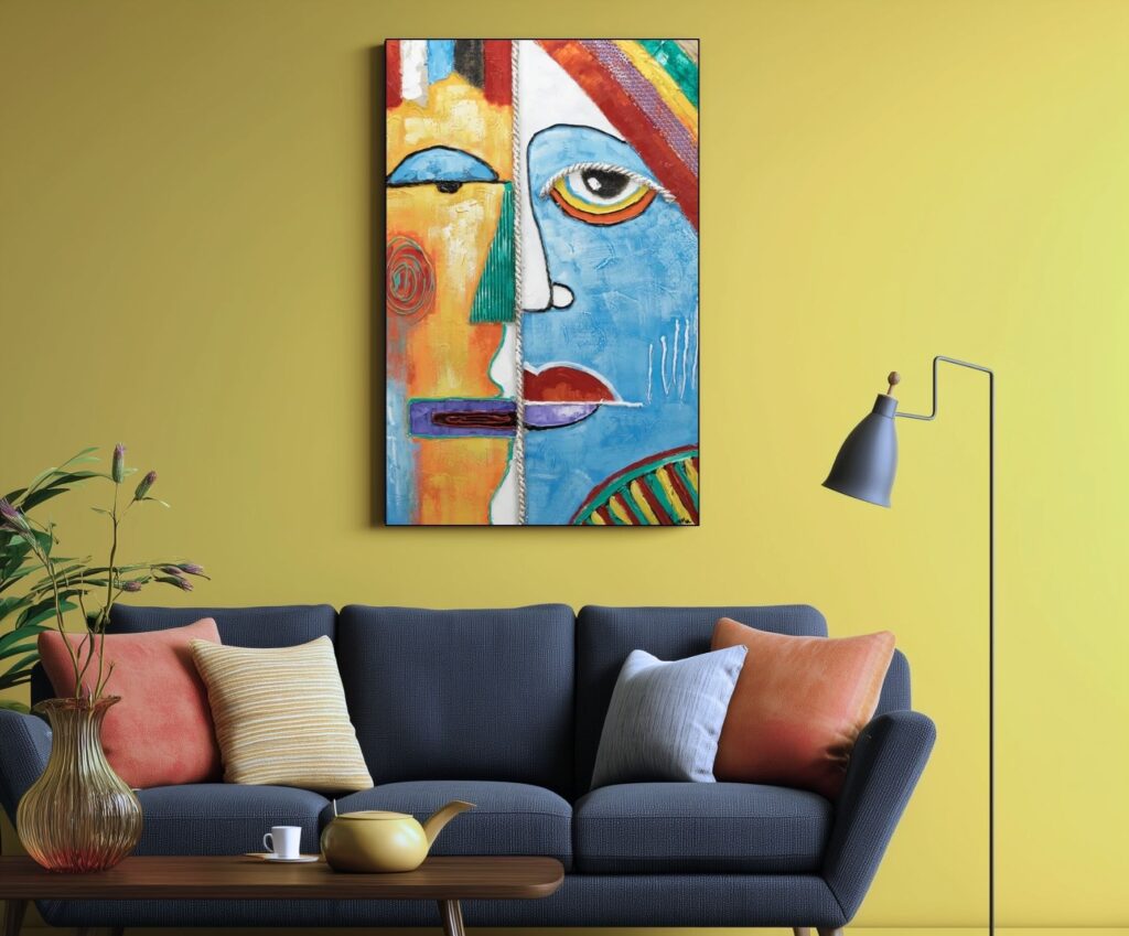 Modern Living room with