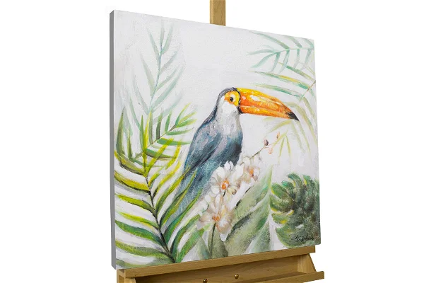 Handpainted Painting Baron Toucan image