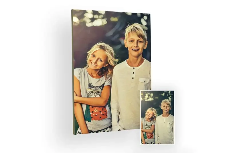 Laat een kinderportret schilderen van een foto